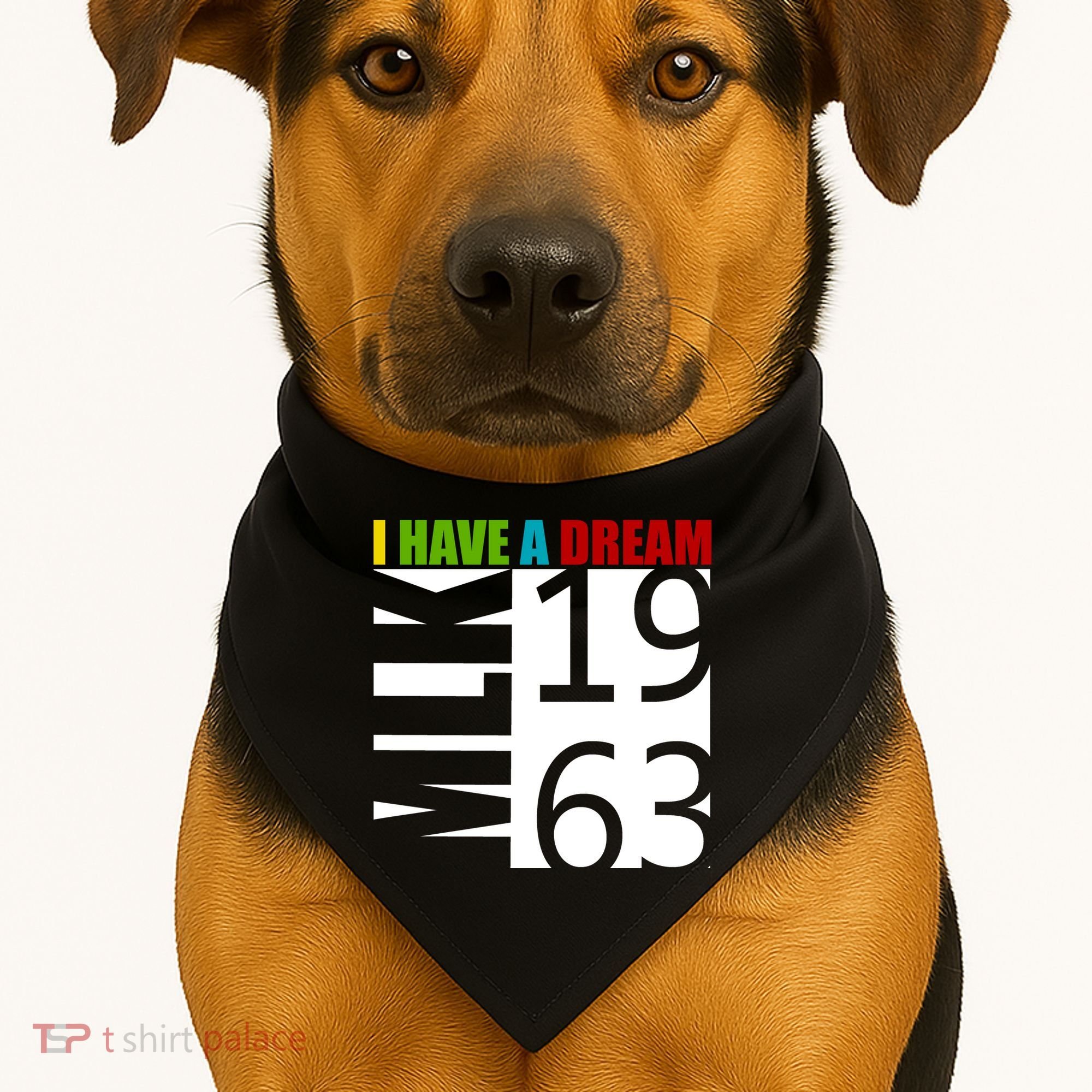 Martin Luther King Jr. I Have A Dream MLK Day USA-Made Doggie Bandana
