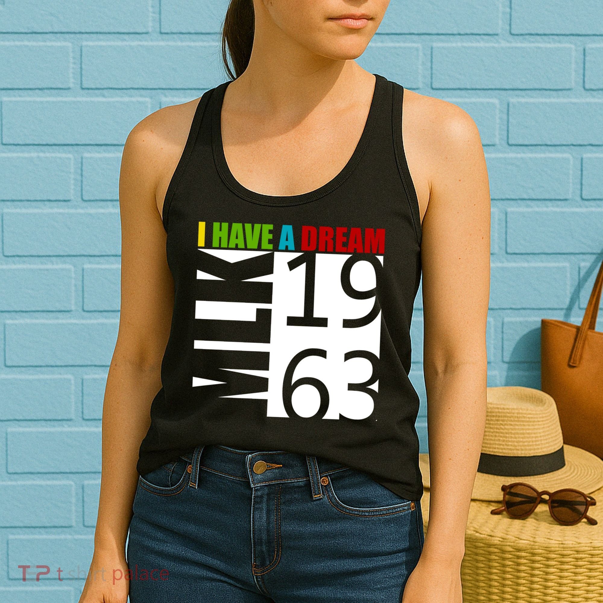 Martin Luther King Jr. I Have A Dream MLK Day Women's Tank Top