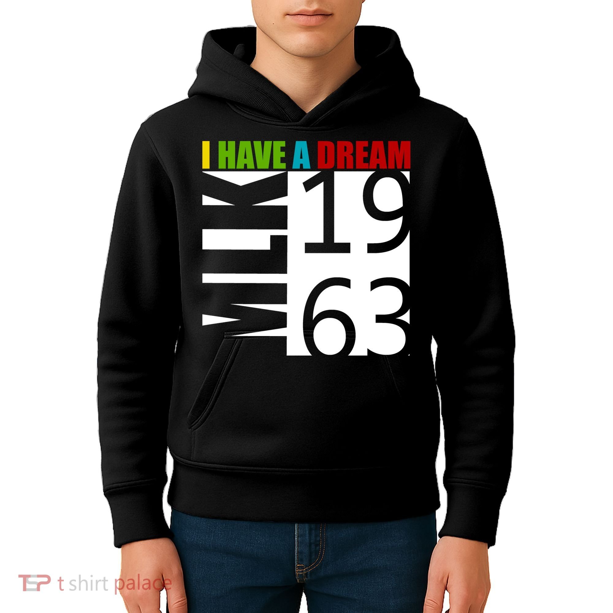 Martin Luther King Jr. I Have A Dream MLK Day Kids Hoodie