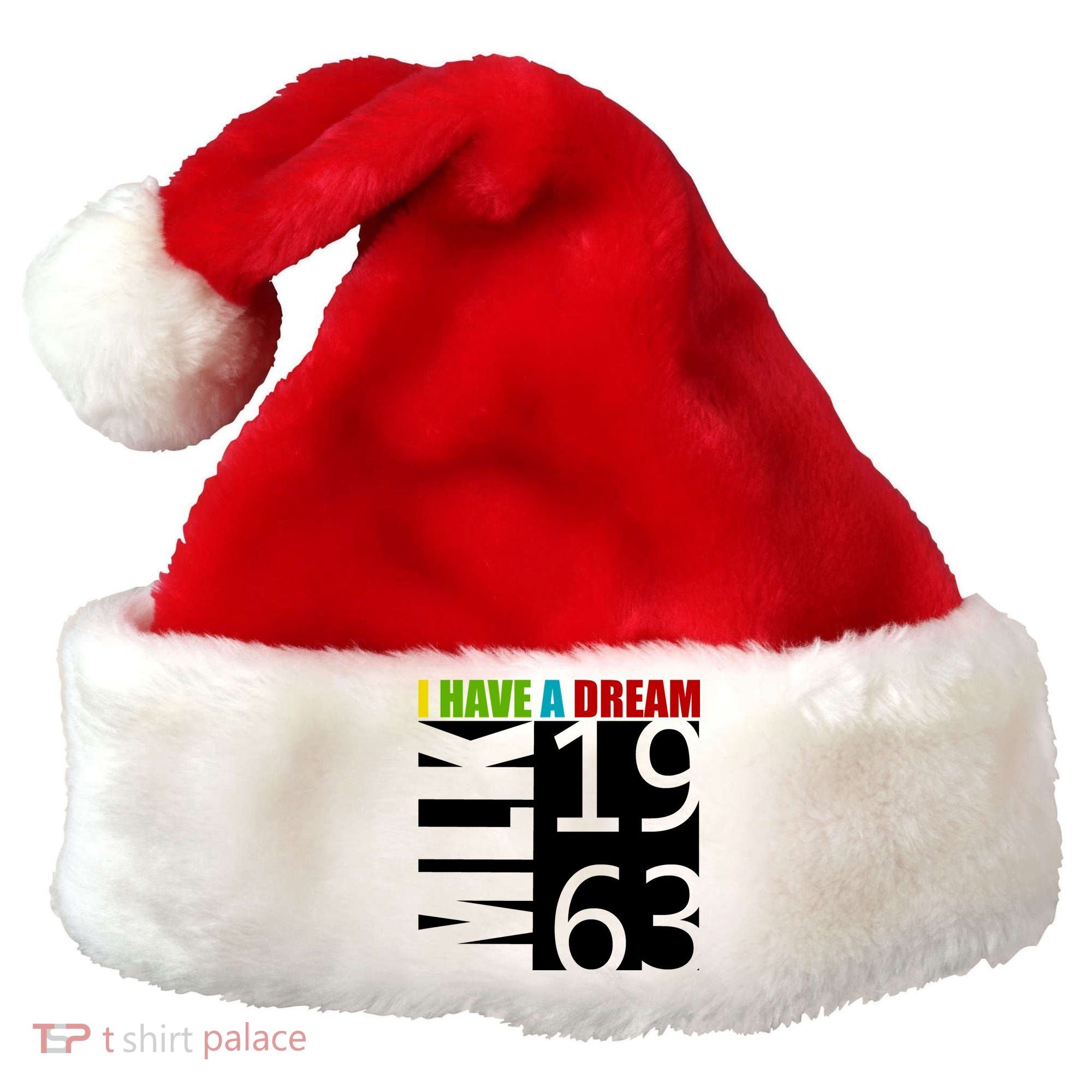 Martin Luther King Jr. I Have A Dream MLK Day Santa Hat