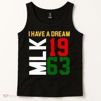 Martin Luther King Day I Have A Dream Black History MLK Tank Top thumb 2