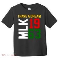 Martin Luther King Day I Have A Dream Black History MLK Toddler T-Shirt thumb 0