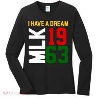 Martin Luther King Day I Have A Dream Black History MLK Women's Long Sleeve Shirt thumb 0