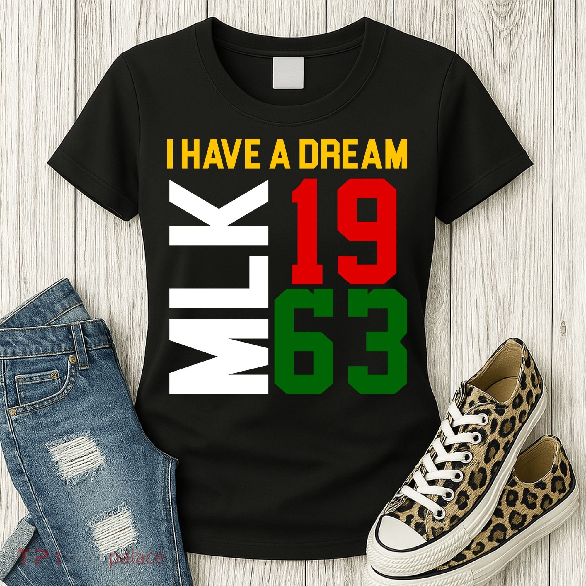 Martin Luther King Day I Have A Dream Black History MLK Women's T-Shirt