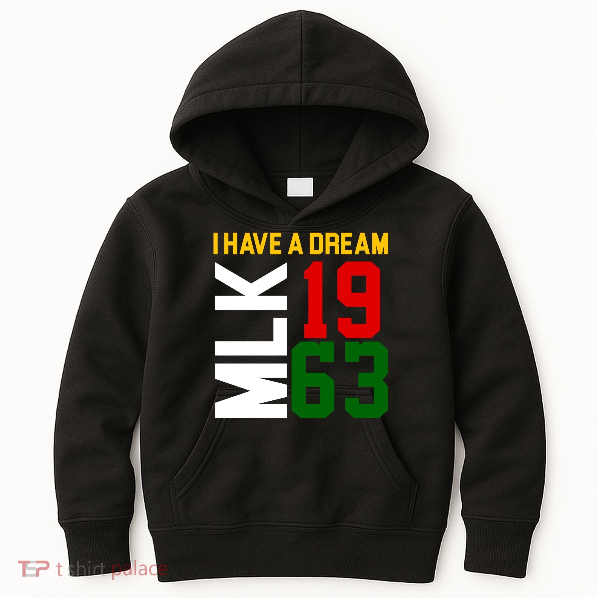 Martin Luther King Day I Have A Dream Black History MLK Kids Hoodie