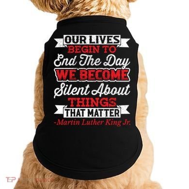 Martin Luther King Jr Gift Doggie Tank
