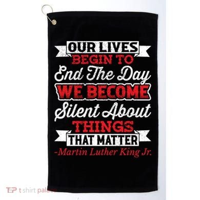 Martin Luther King Jr Gift Golf Towel