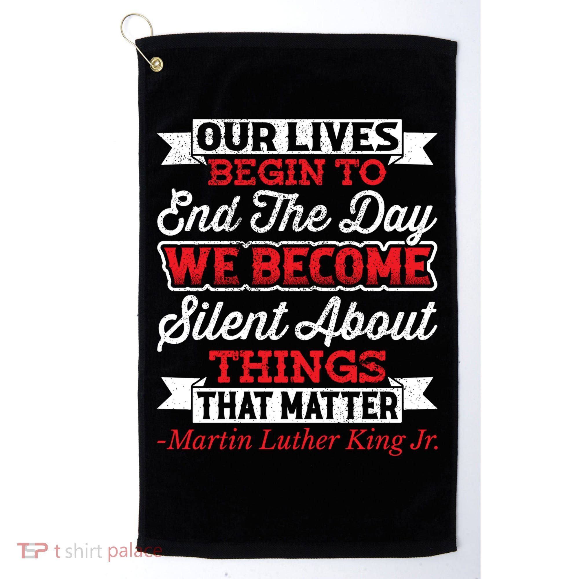 Martin Luther King Jr Gift Golf Towel