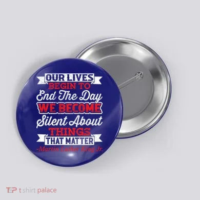 Martin Luther King Jr Gift Button