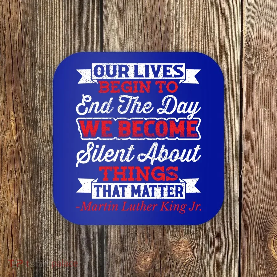 Martin Luther King Jr Gift Coaster