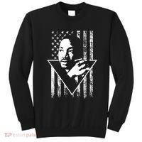 Martin Luther King Jr Distressed USA Flag Sweatshirt thumb 0