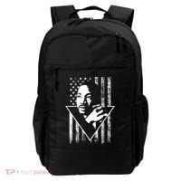 Martin Luther King Jr Distressed USA Flag Backpack thumb 0
