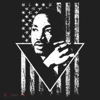 Martin Luther King Jr Distressed USA Flag Tumbler thumb 3