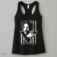 Martin Luther King Jr Distressed USA Flag Women's Tank Top thumb 3