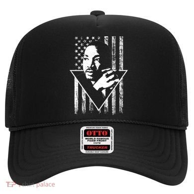 Martin Luther King Jr Distressed USA Flag Hat