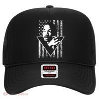 Martin Luther King Jr Distressed USA Flag Hat thumb 0