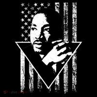 Martin Luther King Jr Distressed USA Flag Toddler Hoodie thumb 2