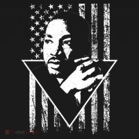 Martin Luther King Jr Distressed USA Flag Toddler T-Shirt thumb 4