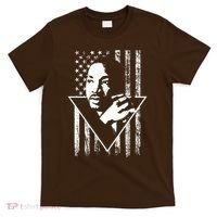 Martin Luther King Jr Distressed USA Flag T-Shirt thumb 0