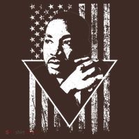 Martin Luther King Jr Distressed USA Flag Beanie thumb 2
