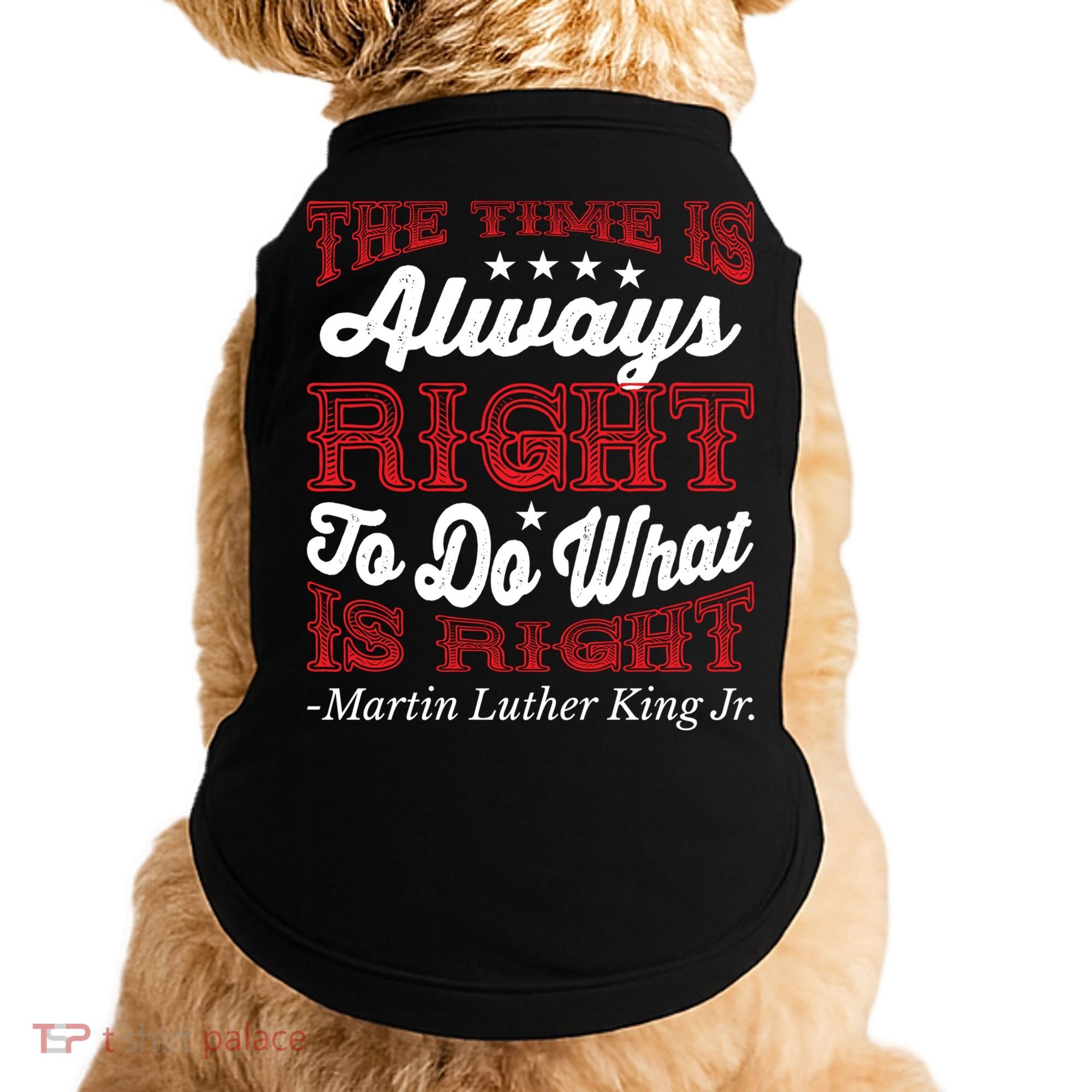 Martin Luther King Jr Gift Doggie Tank