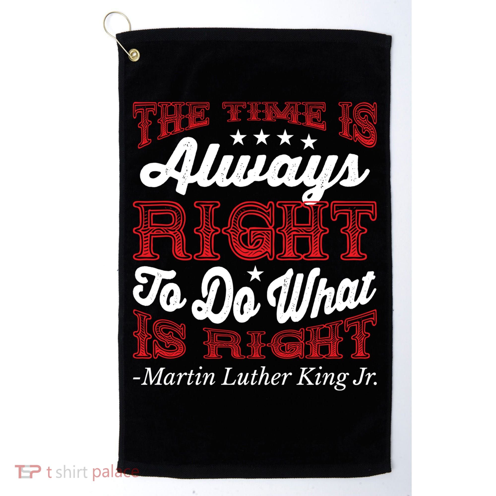 Martin Luther King Jr Gift Golf Towel