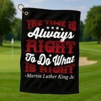 Martin Luther King Jr Gift Golf Towel thumb 1