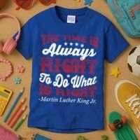 Martin Luther King Jr Gift Kids T-Shirt thumb 3