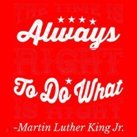 Martin Luther King Jr Gift Santa Hat thumb 1