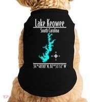 Modern Lake Keowee South Carolina Doggie Tank thumb 0