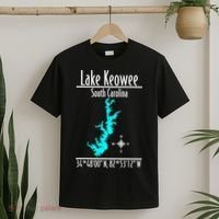 Modern Lake Keowee South Carolina T-Shirt thumb 2