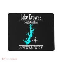 Modern Lake Keowee South Carolina Mousepad thumb 0