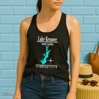 Modern Lake Keowee South Carolina Women's Tank Top thumb 2