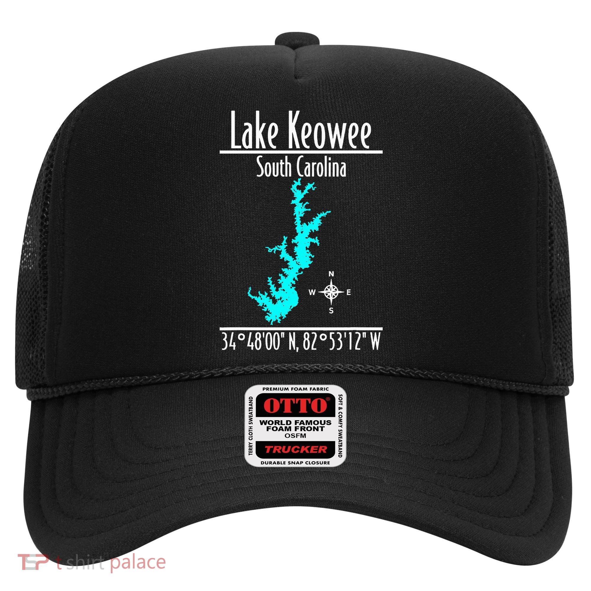 Modern Lake Keowee South Carolina Hat