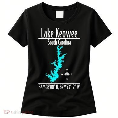 Modern Lake Keowee South Carolina Women's T-Shirt
