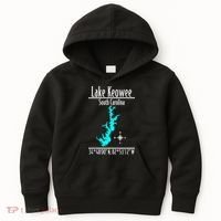 Modern Lake Keowee South Carolina Kids Hoodie thumb 0
