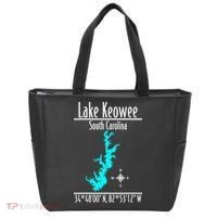 Modern Lake Keowee South Carolina Tote Bag thumb 0