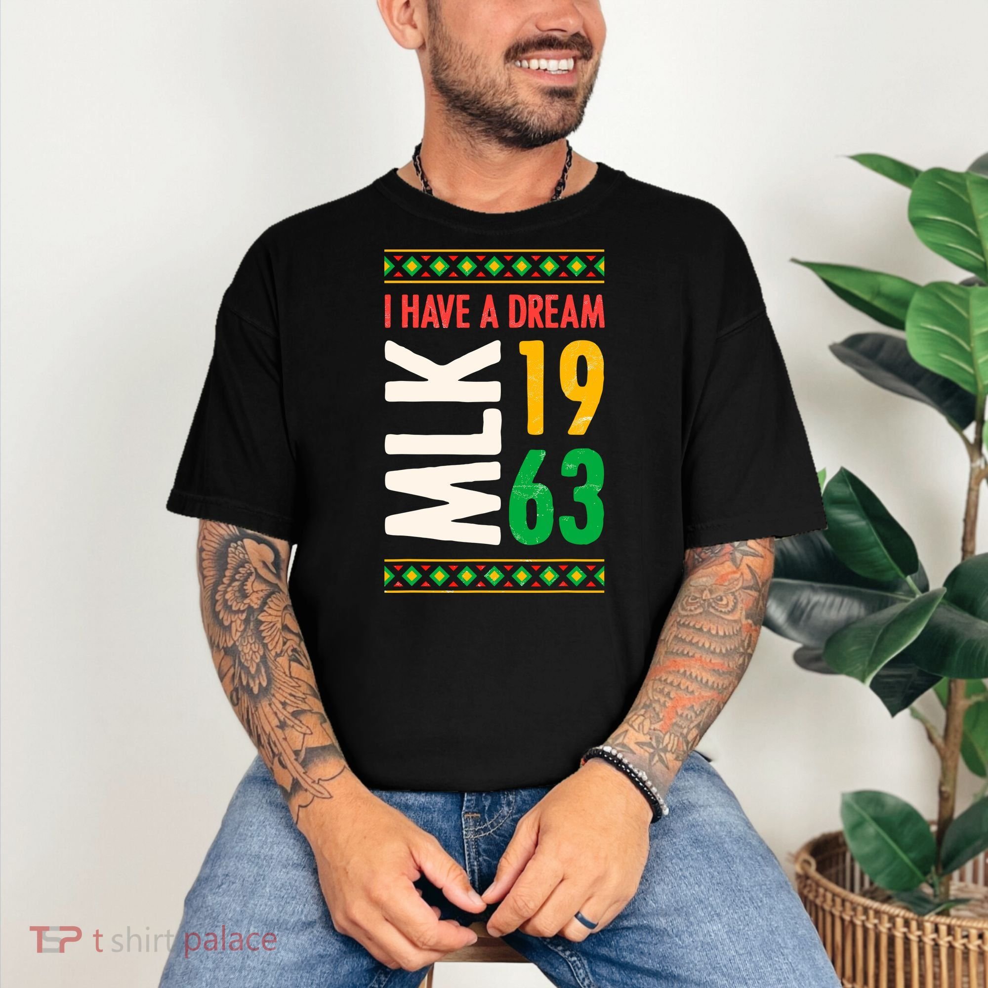 Martin Luther King Day Black History Mlk Day I Have A Dream Comfort Colors T-Shirt