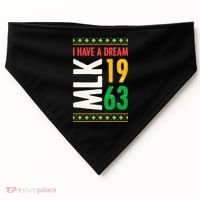 Martin Luther King Day Black History Mlk Day I Have A Dream USA-Made Doggie Bandana thumb 0
