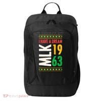 Martin Luther King Day Black History Mlk Day I Have A Dream City Backpack thumb 0