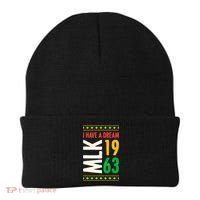Martin Luther King Day Black History Mlk Day I Have A Dream Beanie thumb 0