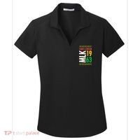 Martin Luther King Day Black History Mlk Day I Have A Dream Women's Dry Zone Grid Polo thumb 0