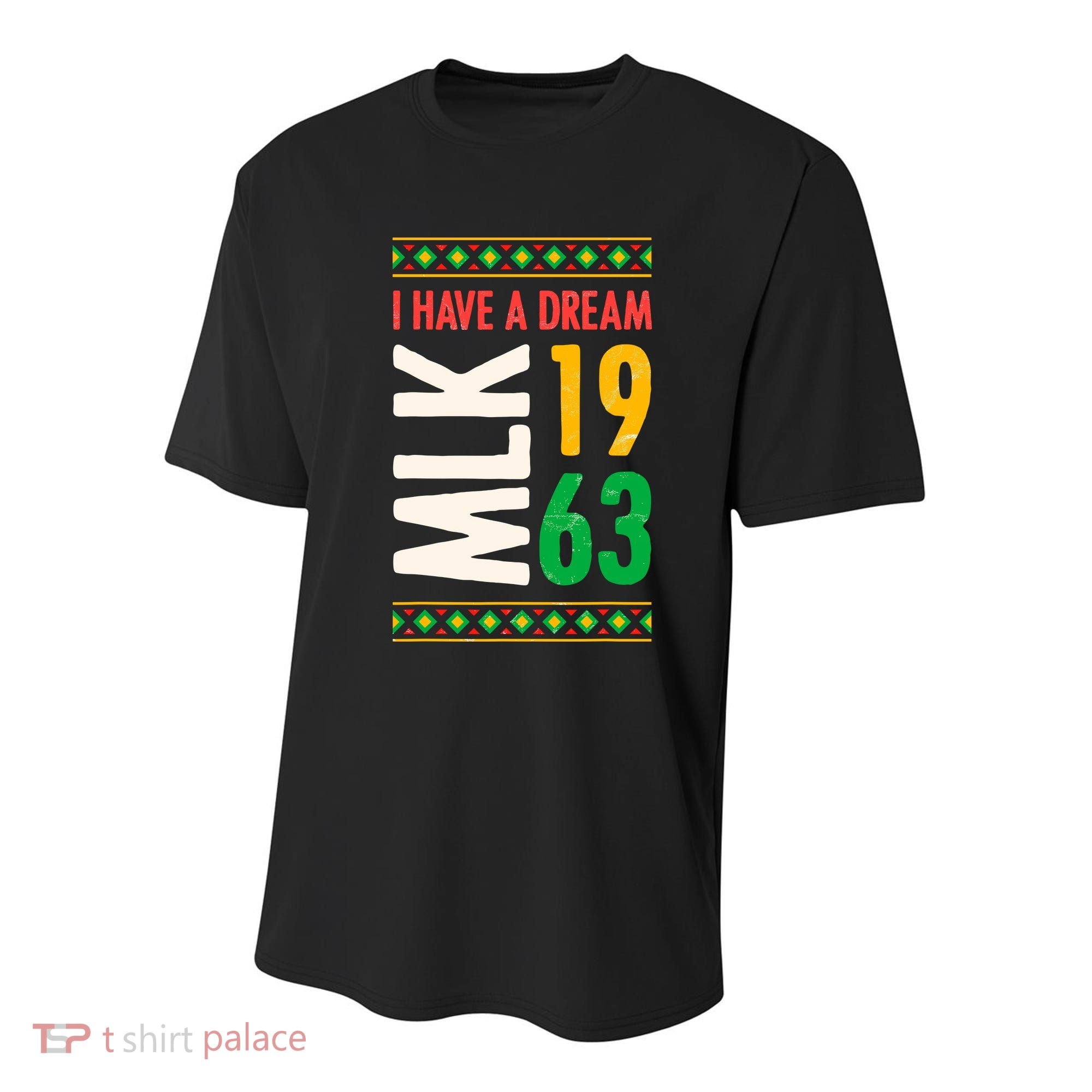 Martin Luther King Day Black History Mlk Day I Have A Dream Youth Performance Sprint T-Shirt