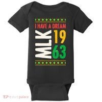 Martin Luther King Day Black History Mlk Day I Have A Dream Baby Bodysuit thumb 0