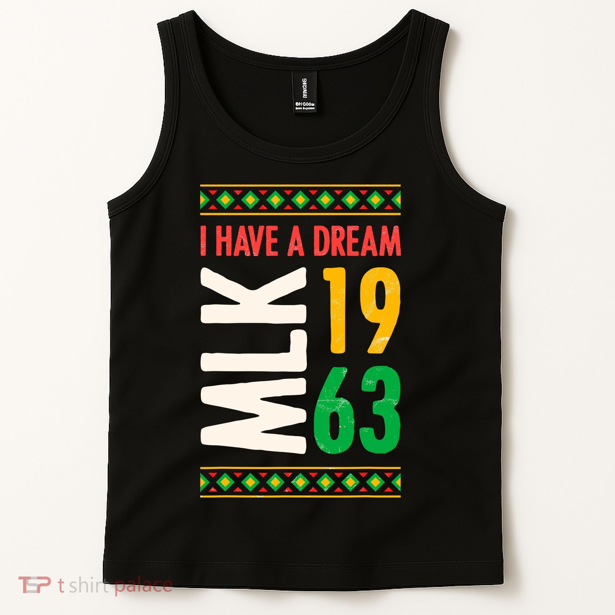 Martin Luther King Day Black History Mlk Day I Have A Dream Tank Top