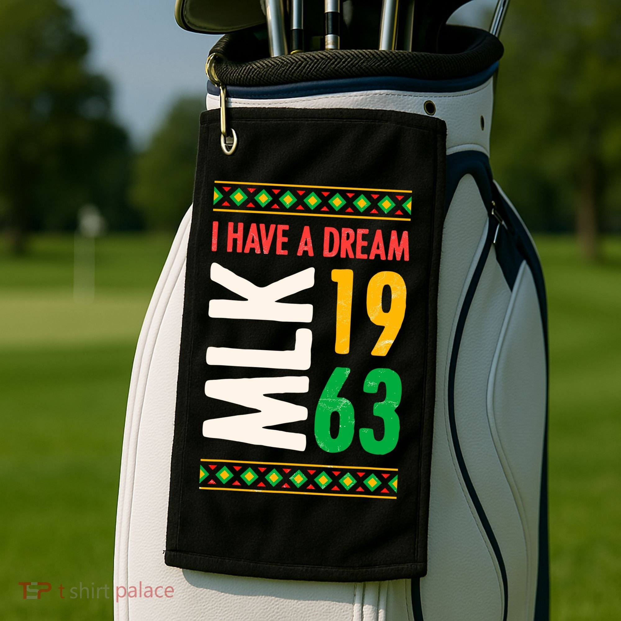 Martin Luther King Day Black History Mlk Day I Have A Dream Golf Towel