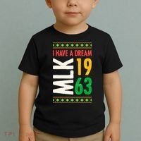 Martin Luther King Day Black History Mlk Day I Have A Dream Toddler T-Shirt thumb 2