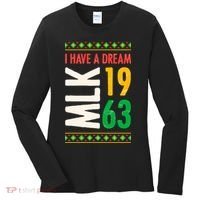 Martin Luther King Day Black History Mlk Day I Have A Dream Women's Long Sleeve Shirt thumb 0