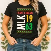 Martin Luther King Day Black History Mlk Day I Have A Dream Women's T-Shirt thumb 2