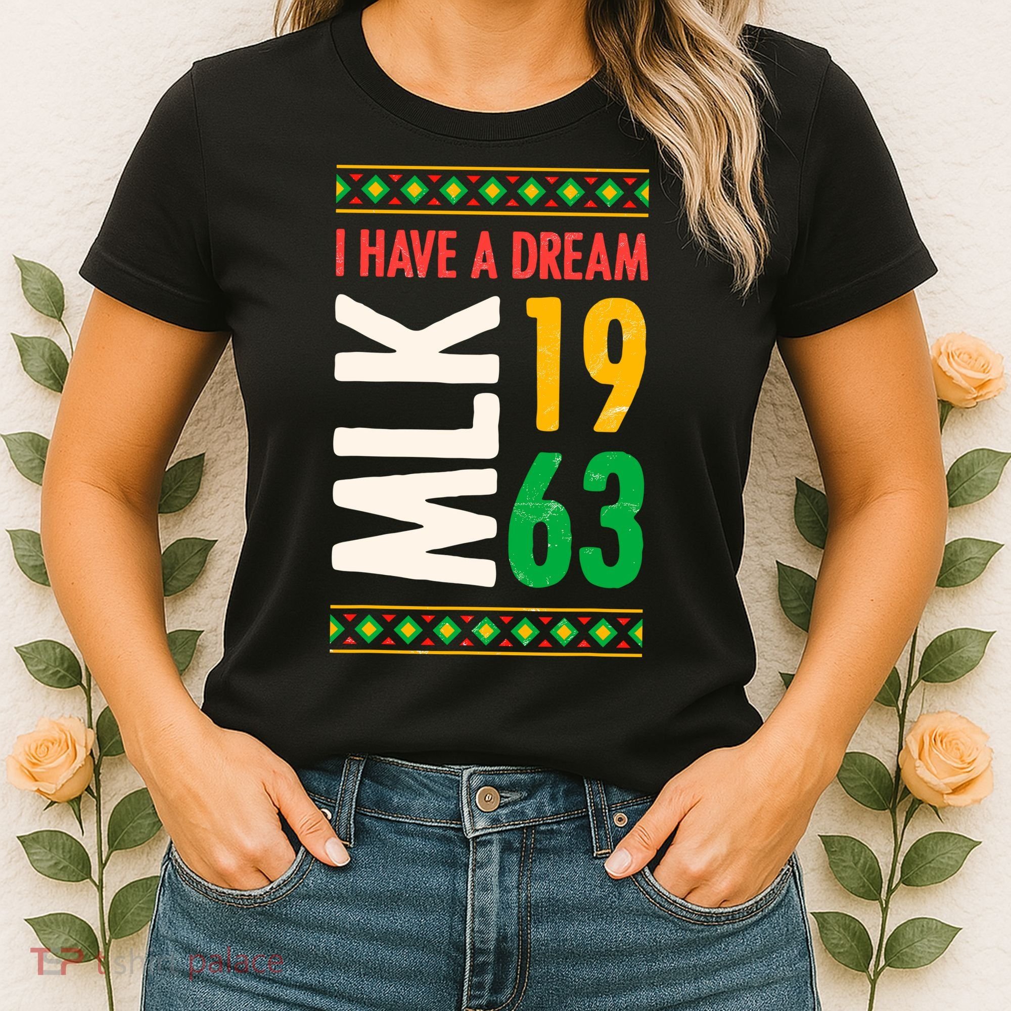 Martin Luther King Day Black History Mlk Day I Have A Dream Women's T-Shirt